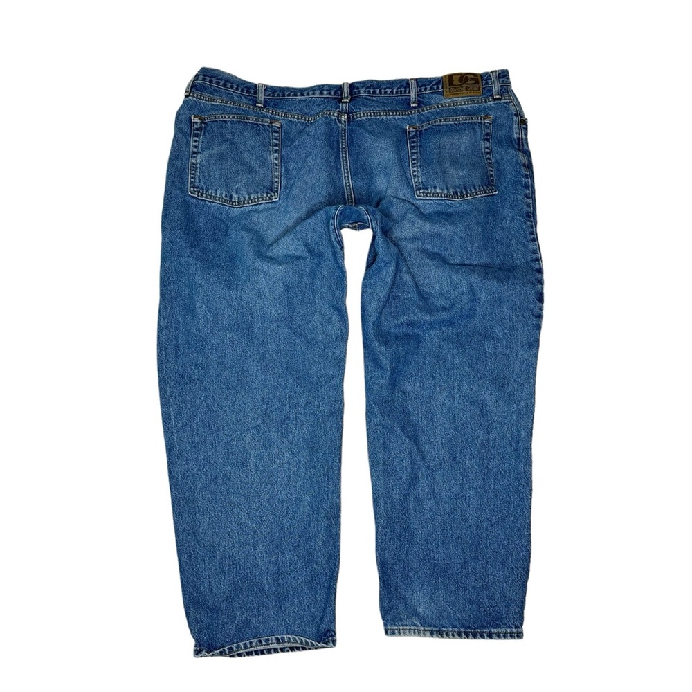 Diamond Gusset men size 52 x 30 blue Jeans Motorcycle Pants denim cotton
